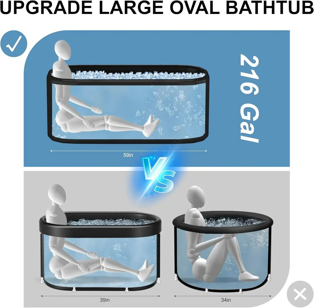 Boreal Cold Plunge Tub | XXL, Insulated Ice Bath for Recovery 2