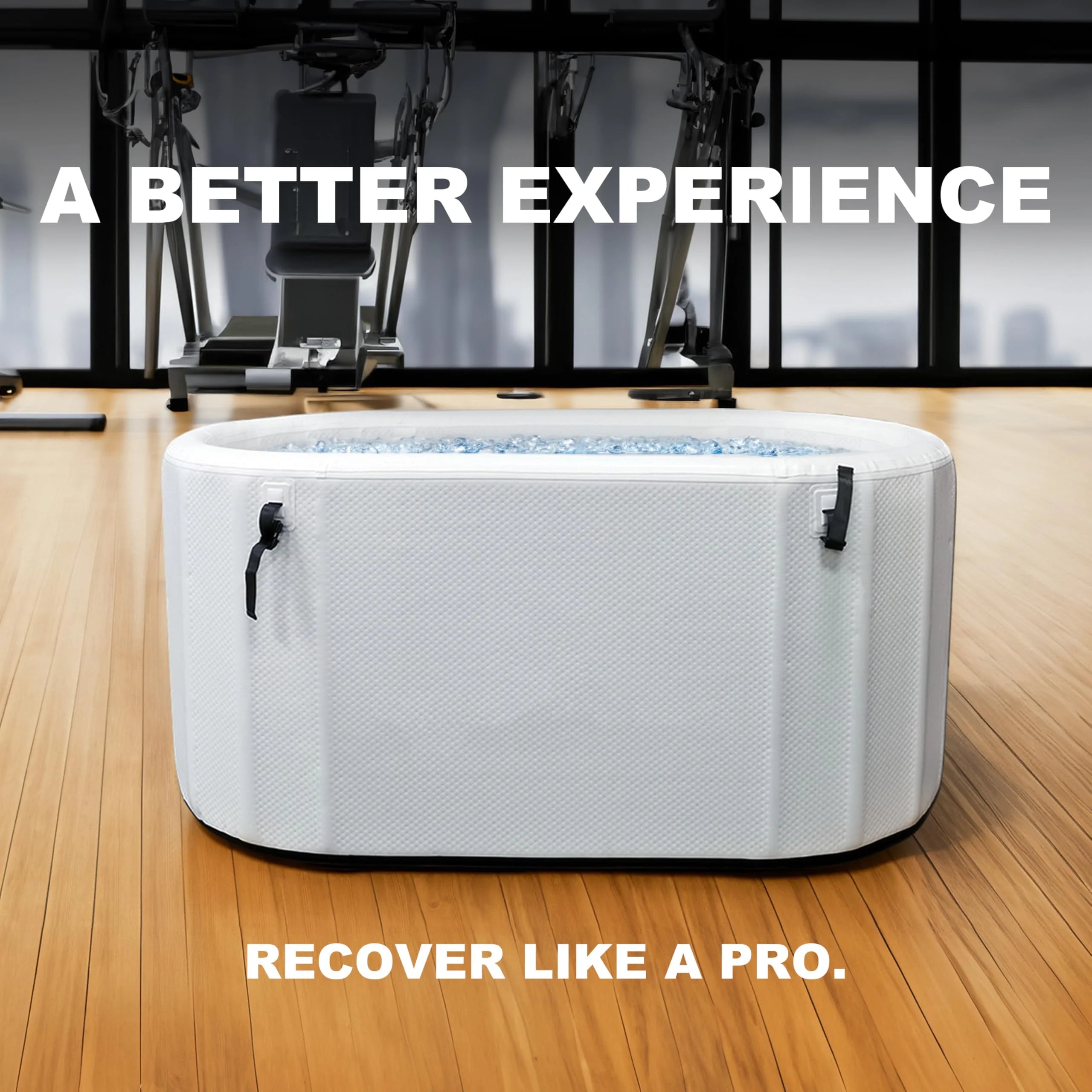 Cura Cold Plunge Tub | Inflatable, Portable Ice Bath for Athletes 3