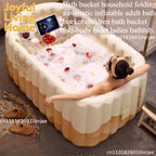 Haven Inflatable Bathtub | Portable Folding Design for Adults 0