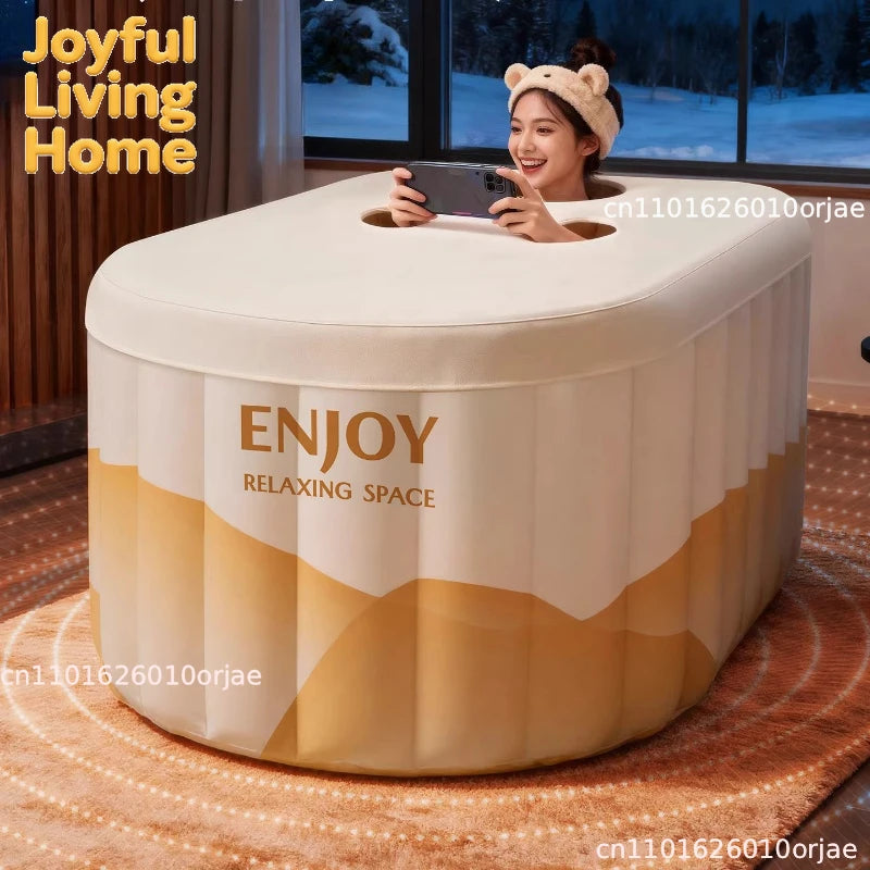 Haven Inflatable Bathtub | Portable Folding Design for Adults 1