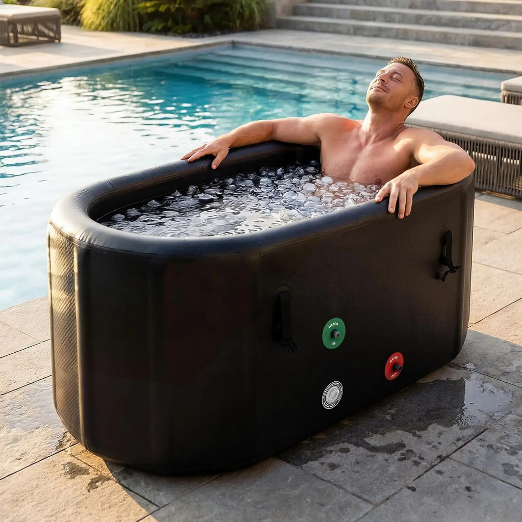 Iceberg Cold Plunge Tub | Portable Inflatable for Athletes, Durable PVC 0
