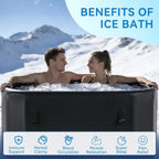 Iceberg Cold Plunge Tub | Portable Inflatable for Athletes, Durable PVC 1
