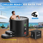Icy Plunge Tub | 120 Gallon Inflatable Cold Therapy 1