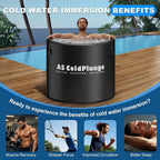 Icy Plunge Tub | 120 Gallon Inflatable Cold Therapy 4
