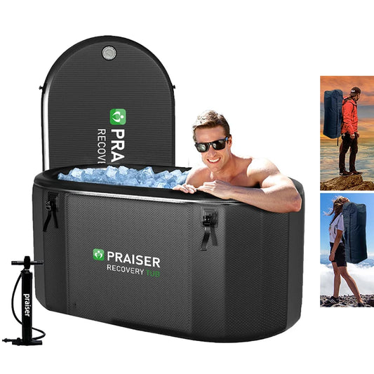 Oasis Inflatable Hot Tub | Portable Cold Water Therapy for 2 People 0