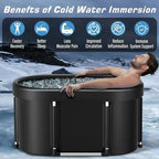 Polo Cold Plunge Tub | Portable, Insulated for Recovery 0
