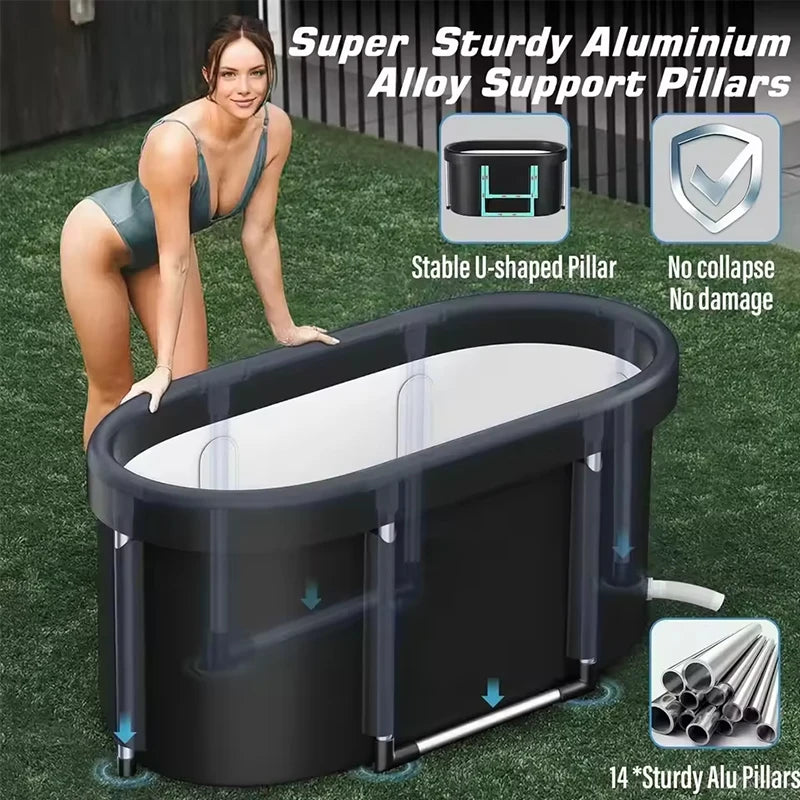 Polo Cold Plunge Tub | Portable, Insulated for Recovery 1