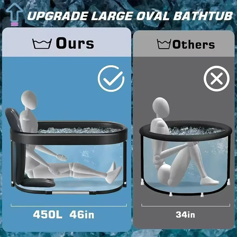 Polo Cold Plunge Tub | Portable, Insulated for Recovery 2