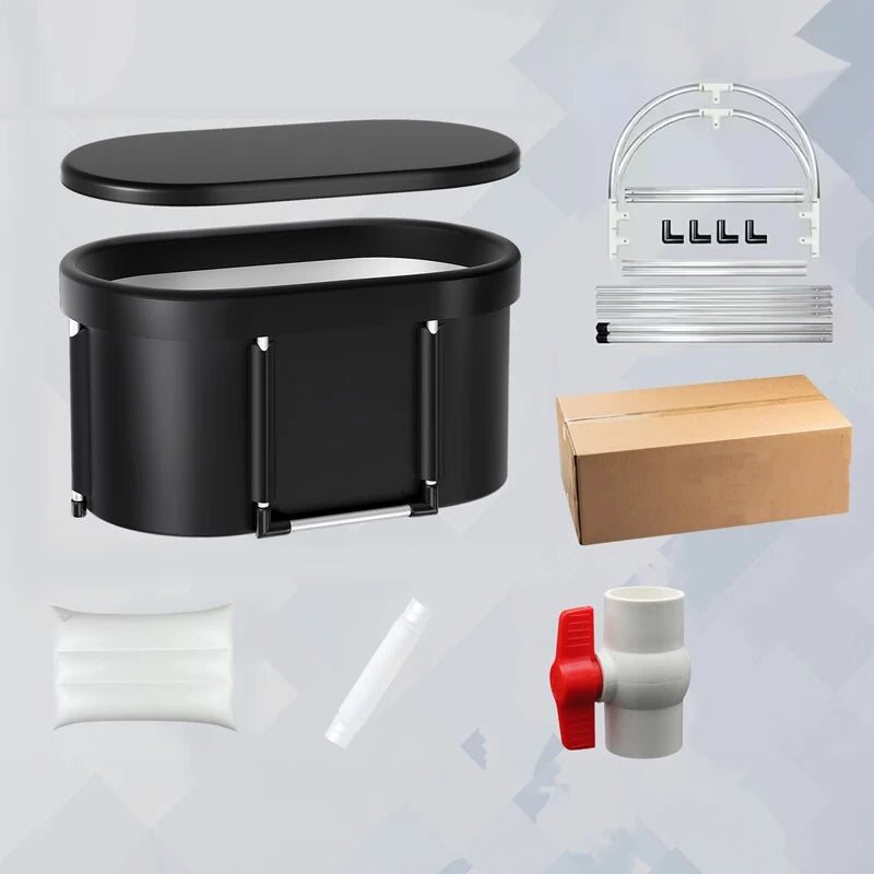 Polo Cold Plunge Tub | Portable, Insulated for Recovery 7